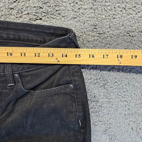 NYDJ Jeans Womens Size 8 Black Denim Barbara‎ Bootcut LiftxTuck Technology - Picture 3 of 11